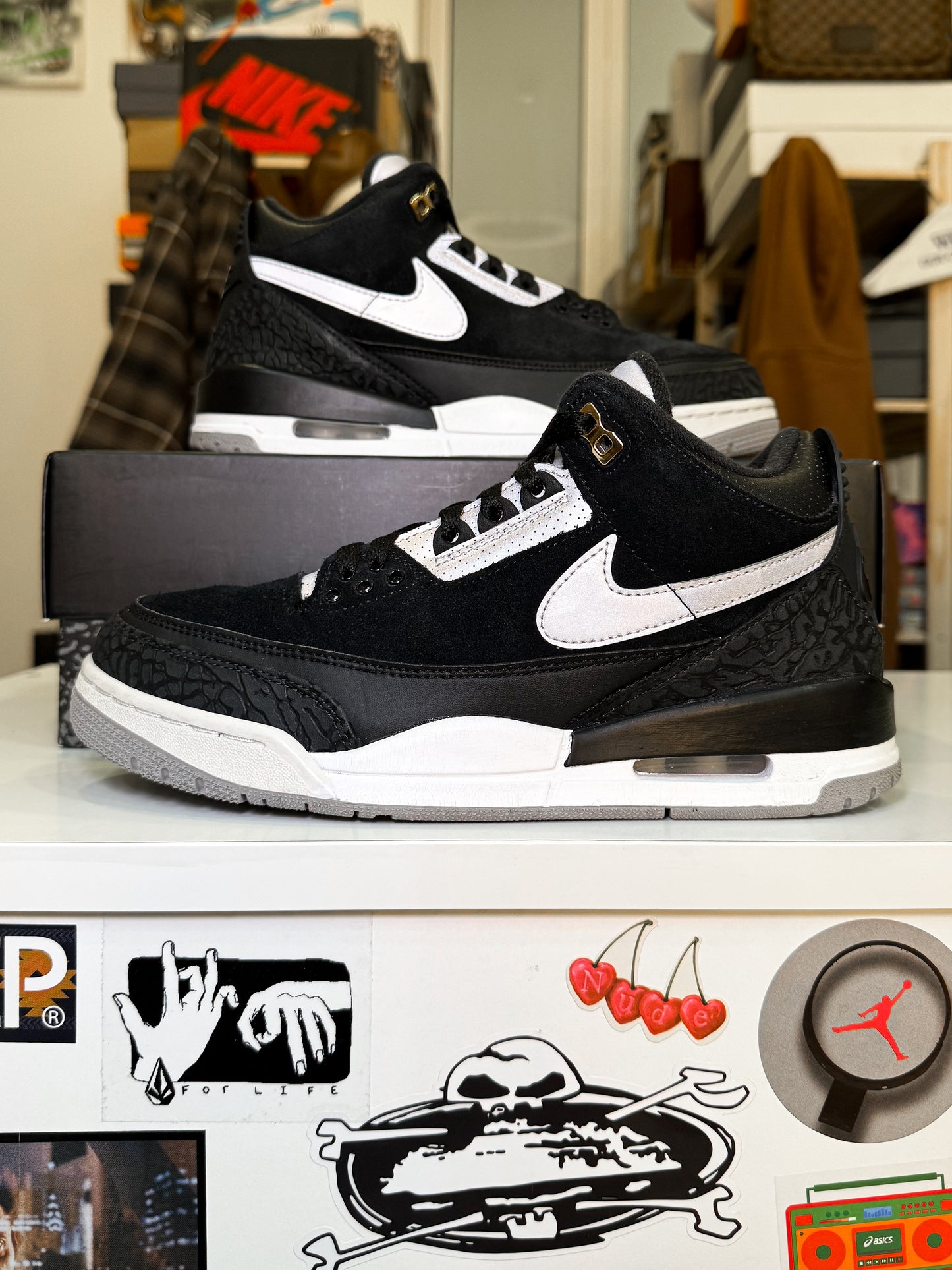 Air Jordan 3 Retro Tinker SP ‘Black Cement’ 2019 - Recondicionado