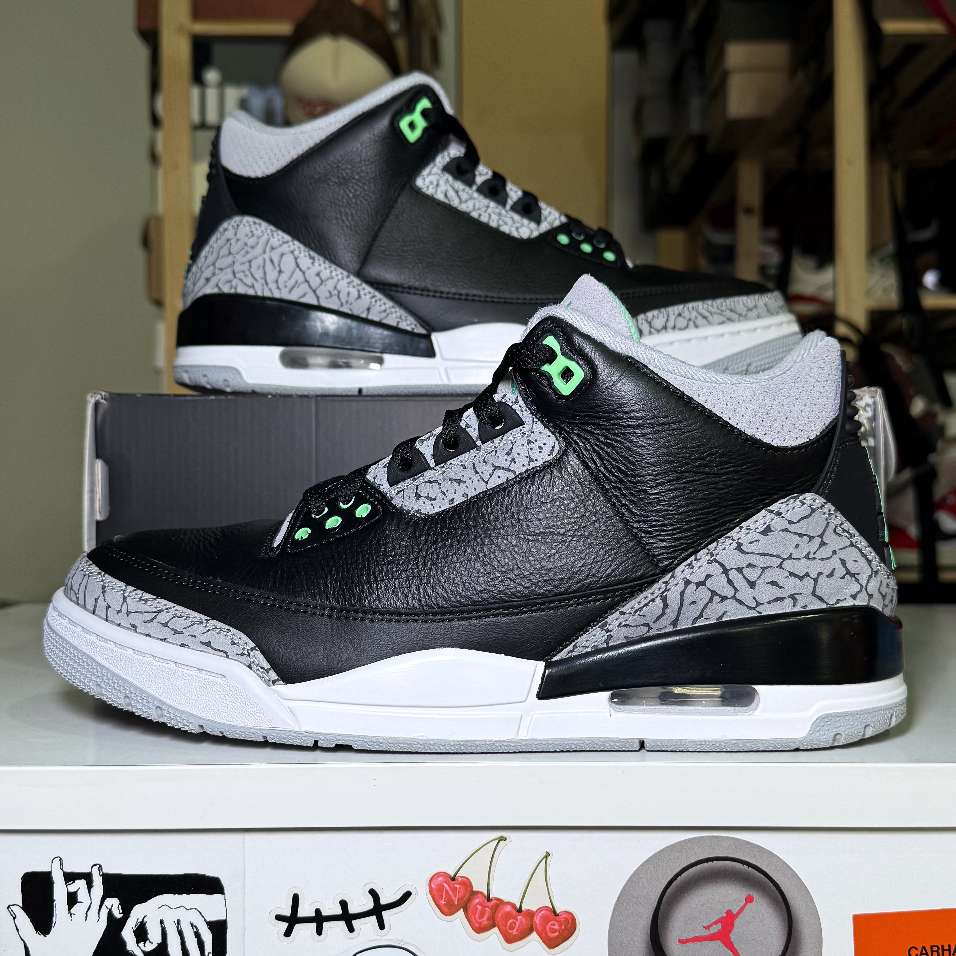 Air Jordan 3 Retro ‘Green Glow’ 2024 - Recondicionado