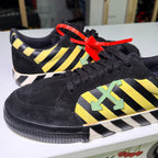 Off White Vulcanized Suede Check ‘Yellow Green’ - Recondicionado