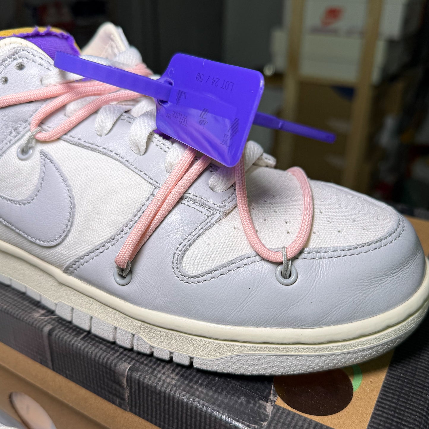 Nike Dunk Low x Off White Lot 24 2021 - Recondicionado