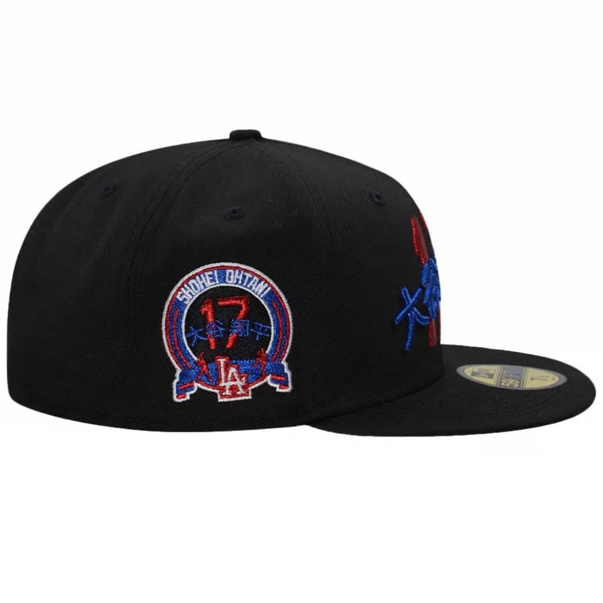 New Era 59Fifty Los Angeles Dodgers Othani Black Prime Fitted Cap