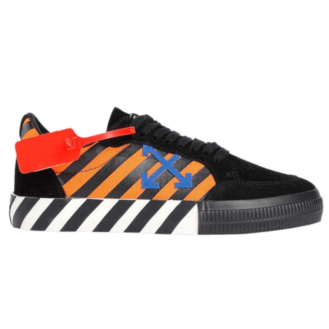 Off White Vulcanized Suede Check ‘Orange Blue’ - Recondicionado