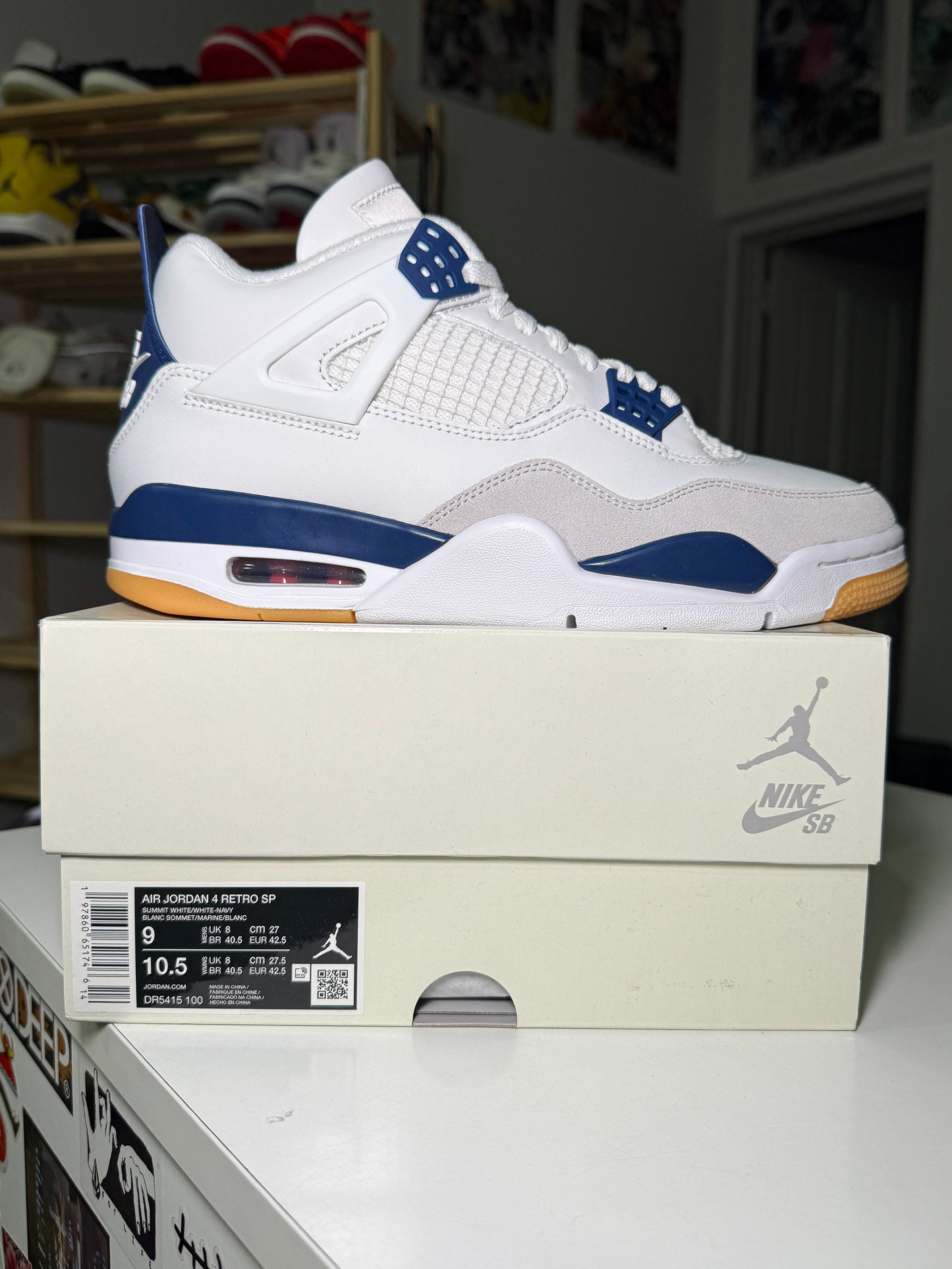 Air Jordan 4 Retro SB ‘Navy’ 2025 - VNDS