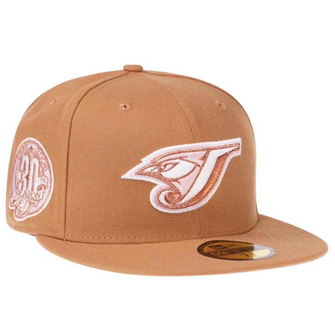 New Era 59Fifty Toronto Blue Jays 30th Season Sweet Gingerbread Edition Fitted Cap
