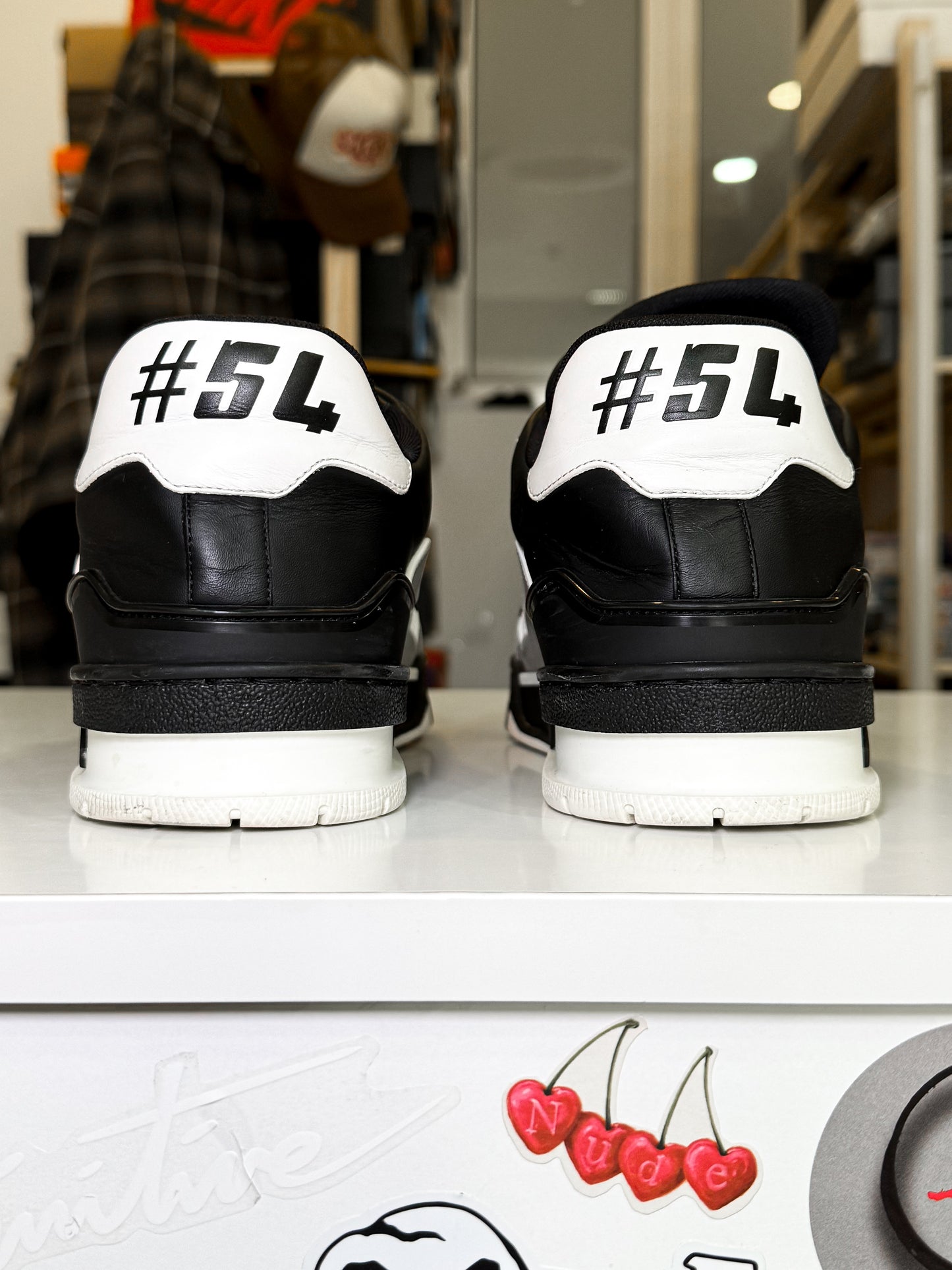 Louis Vuitton LV Trainer #54 ‘Black Grey White’ 2021 - Reconsicionado