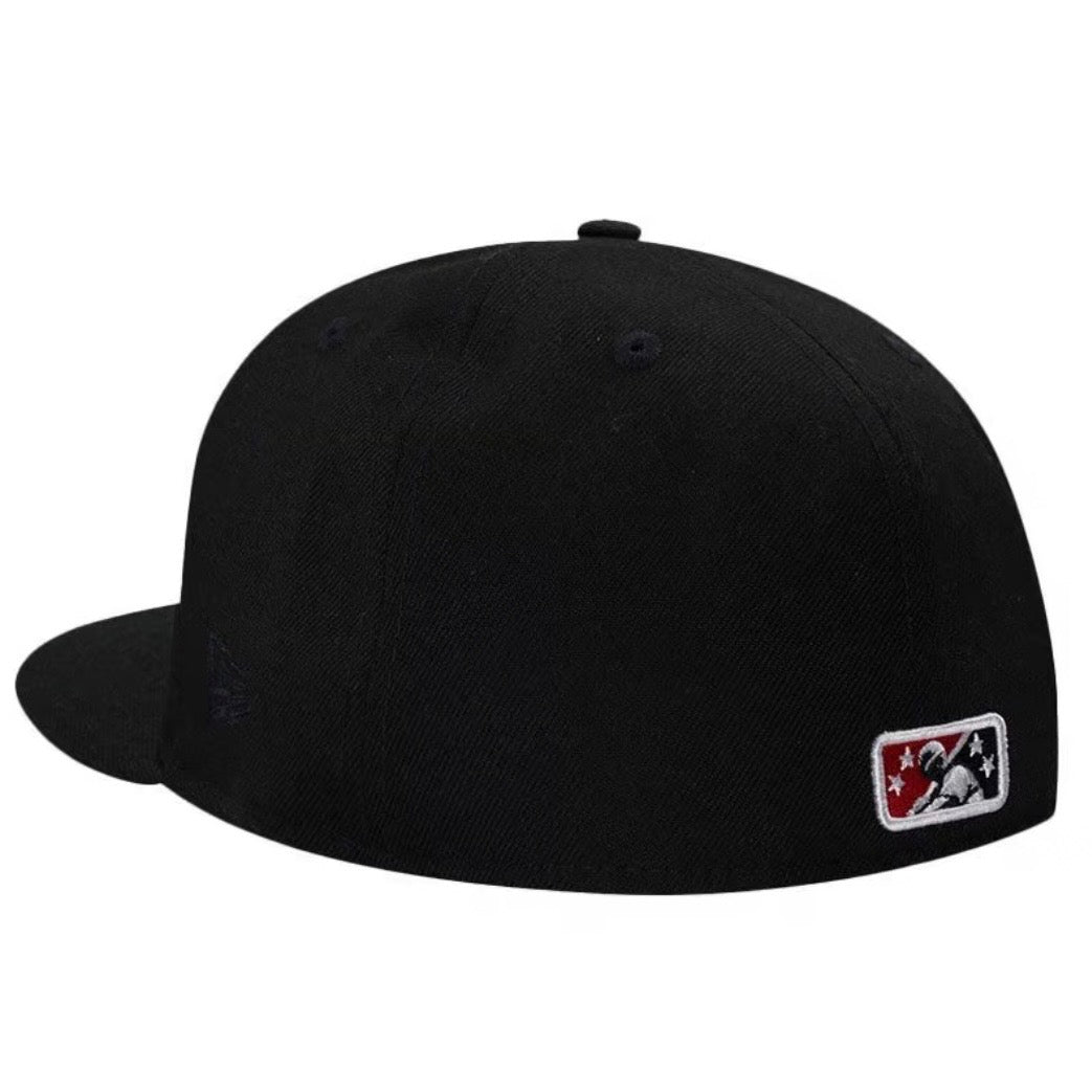 New Era 59Fifty Buffalo Bisons Black and Red Edition Fitted Cap