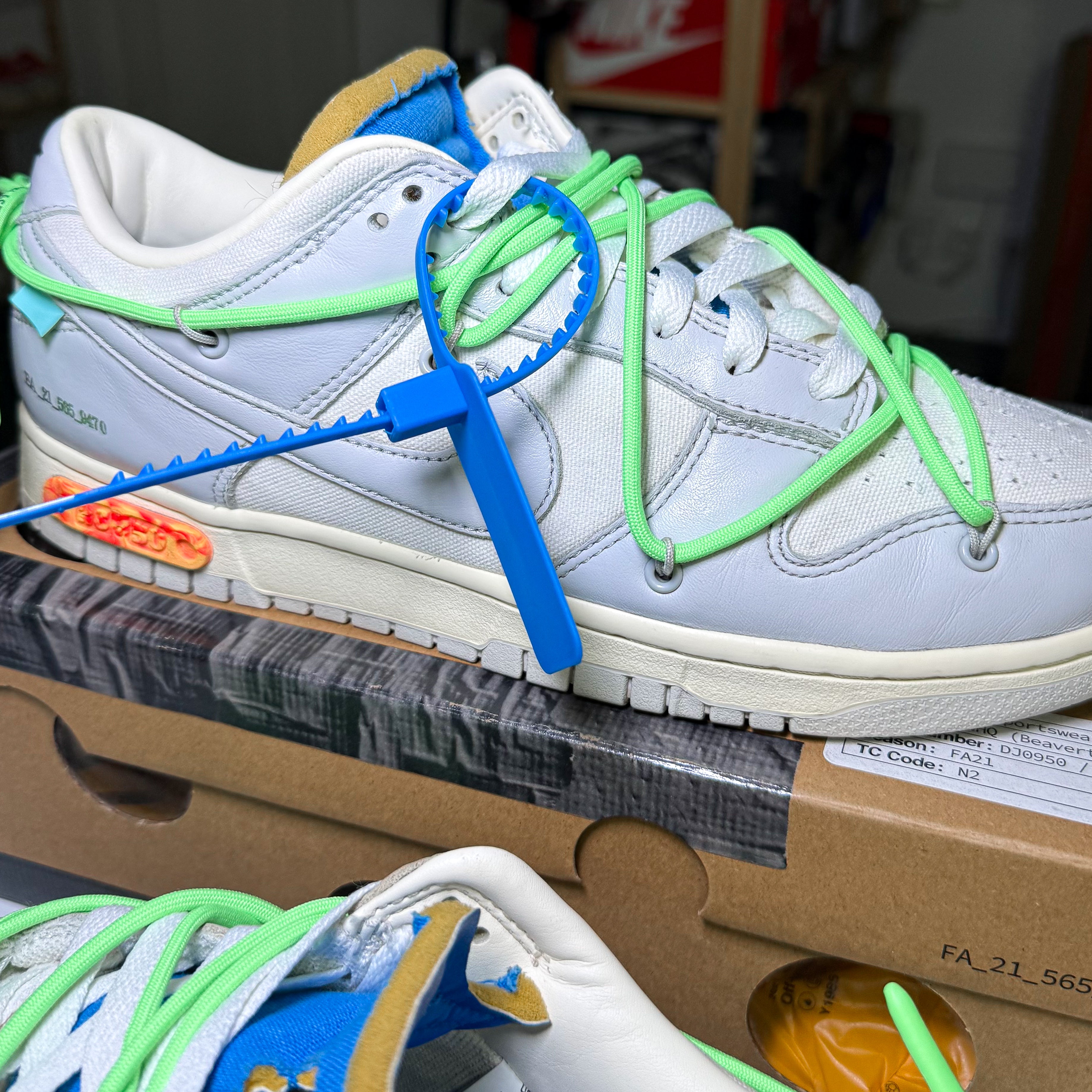 Nike Dunk Low x Off White Lot 26 2021 - Recondicionado