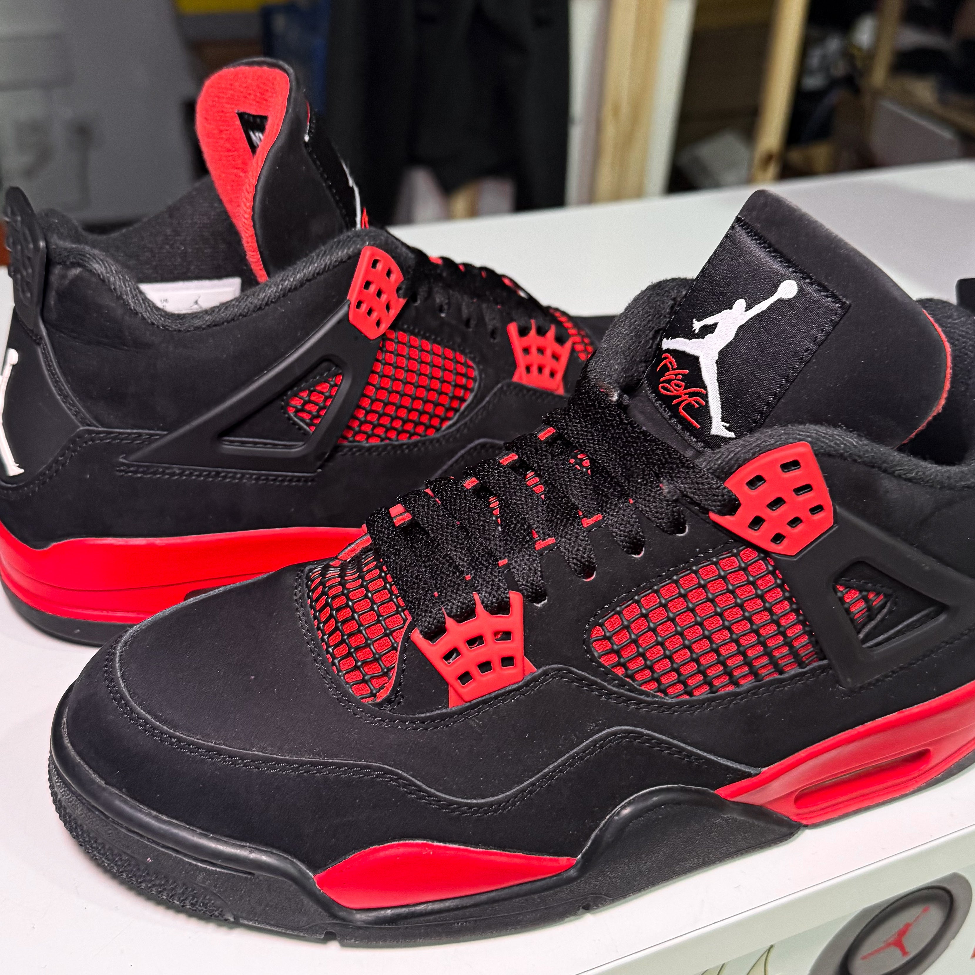 Air Jordan 4 Retro 'Red Thunder' 2022 - Recondicionado