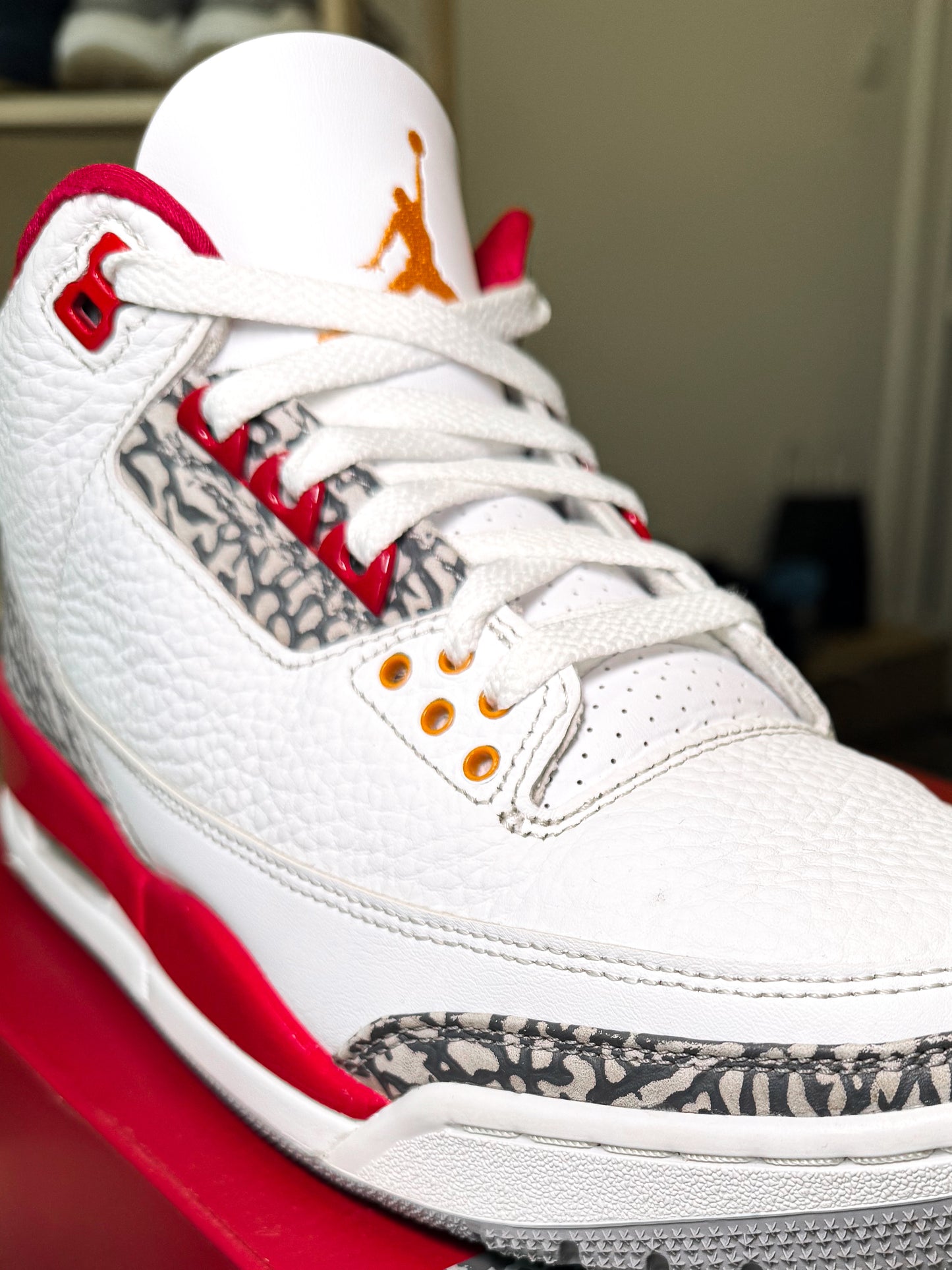 Air Jordan 3 Retro ‘Cardinal Red’ 2022 - Recondicionado