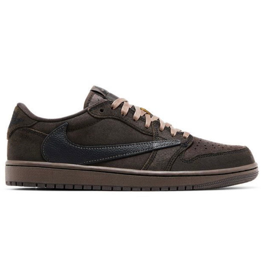 Air Jordan 1 Retro Low OG SP x Travis Scott ‘Velvet Brown’ 2024 - Novo