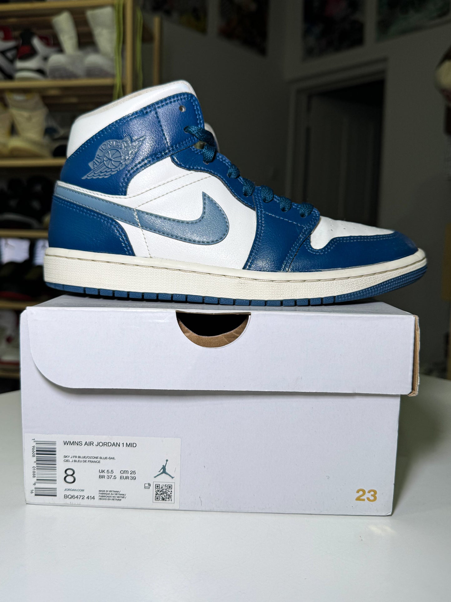 Air Jordan 1 Mid ‘Sky J French Blue’ W 2023 - Recondicionado