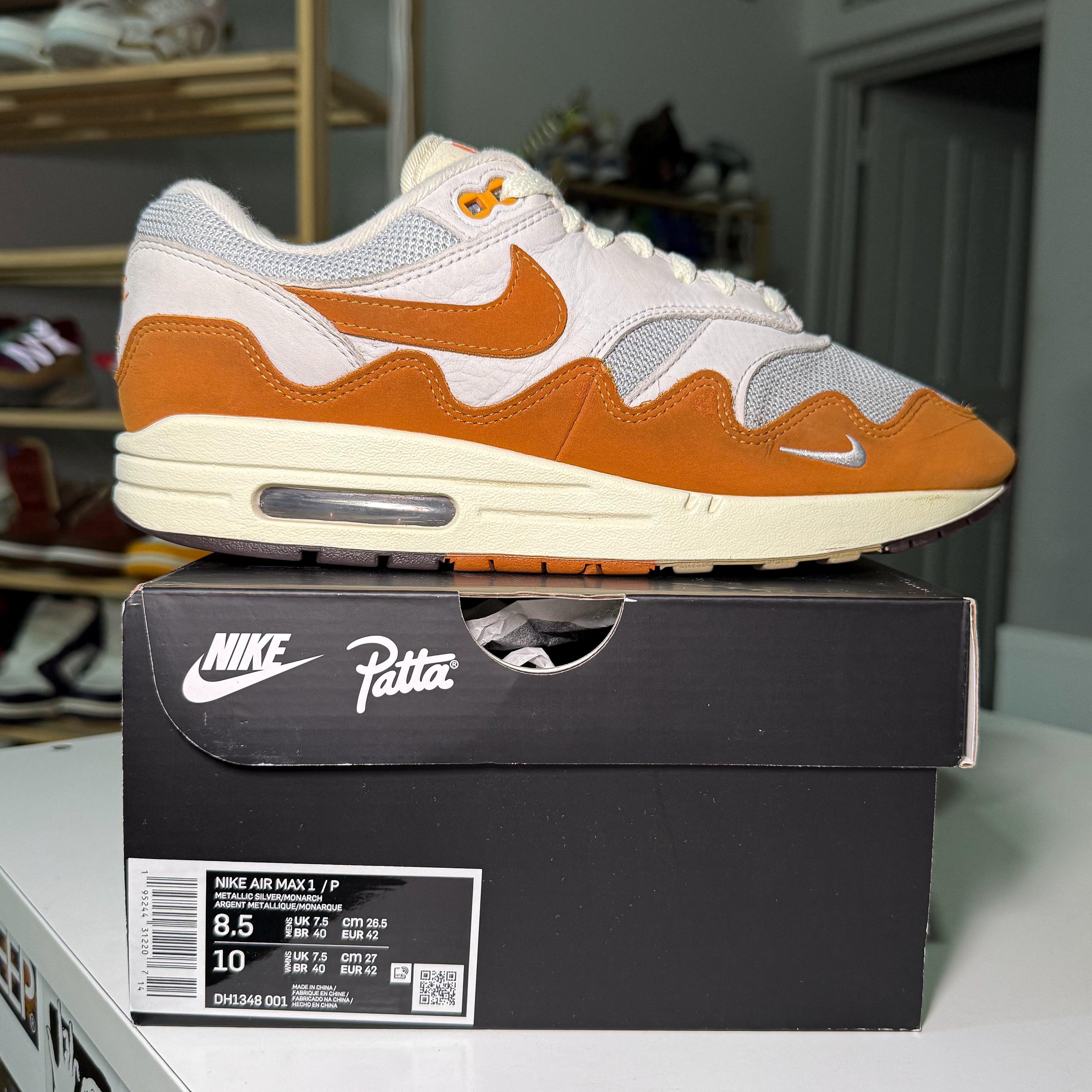 Nike Air Max 1 x Patta ‘Monarch’ 2021 - Recondicionado