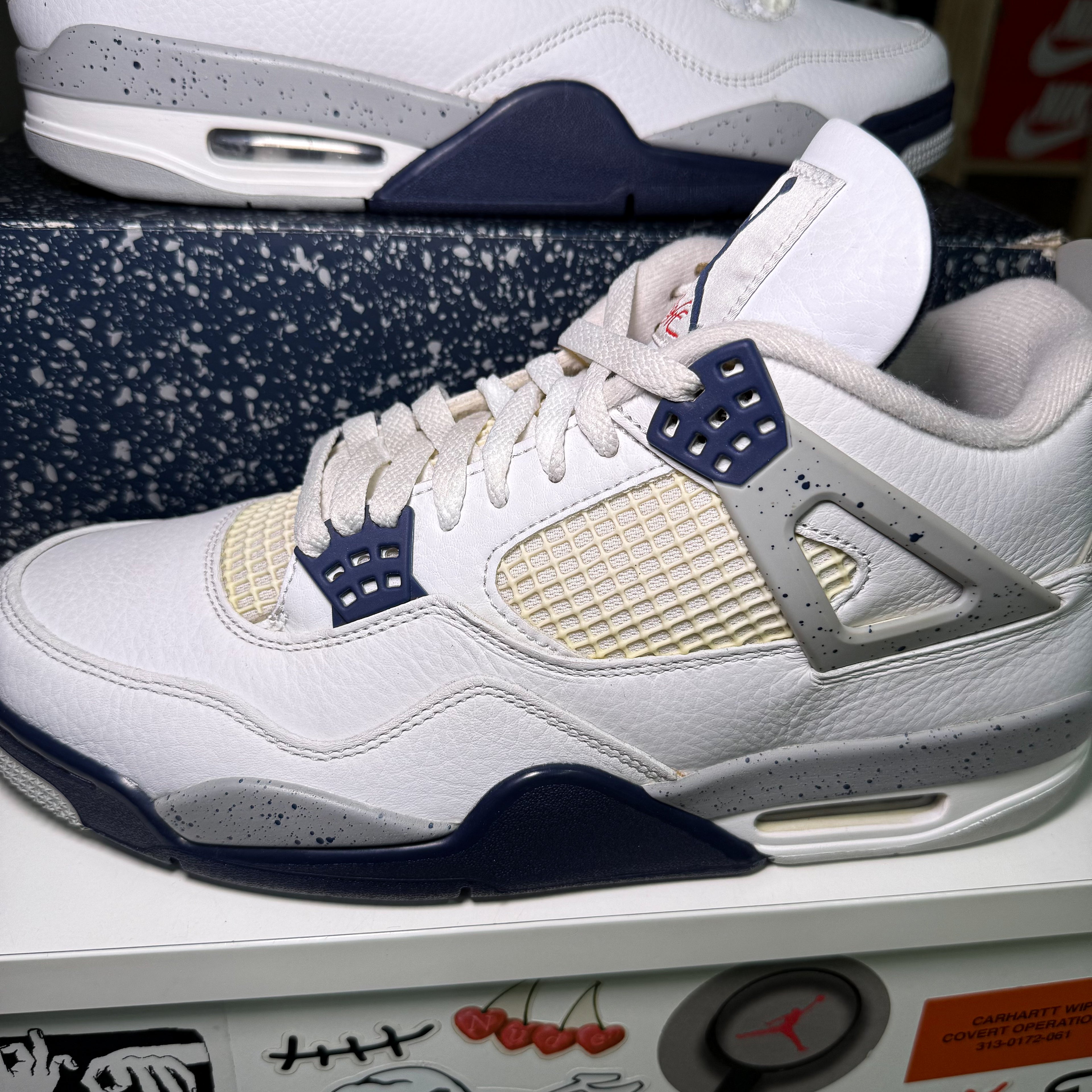 Air Jordan 4 Retro 'Midnight Navy’ 2022 - DS
