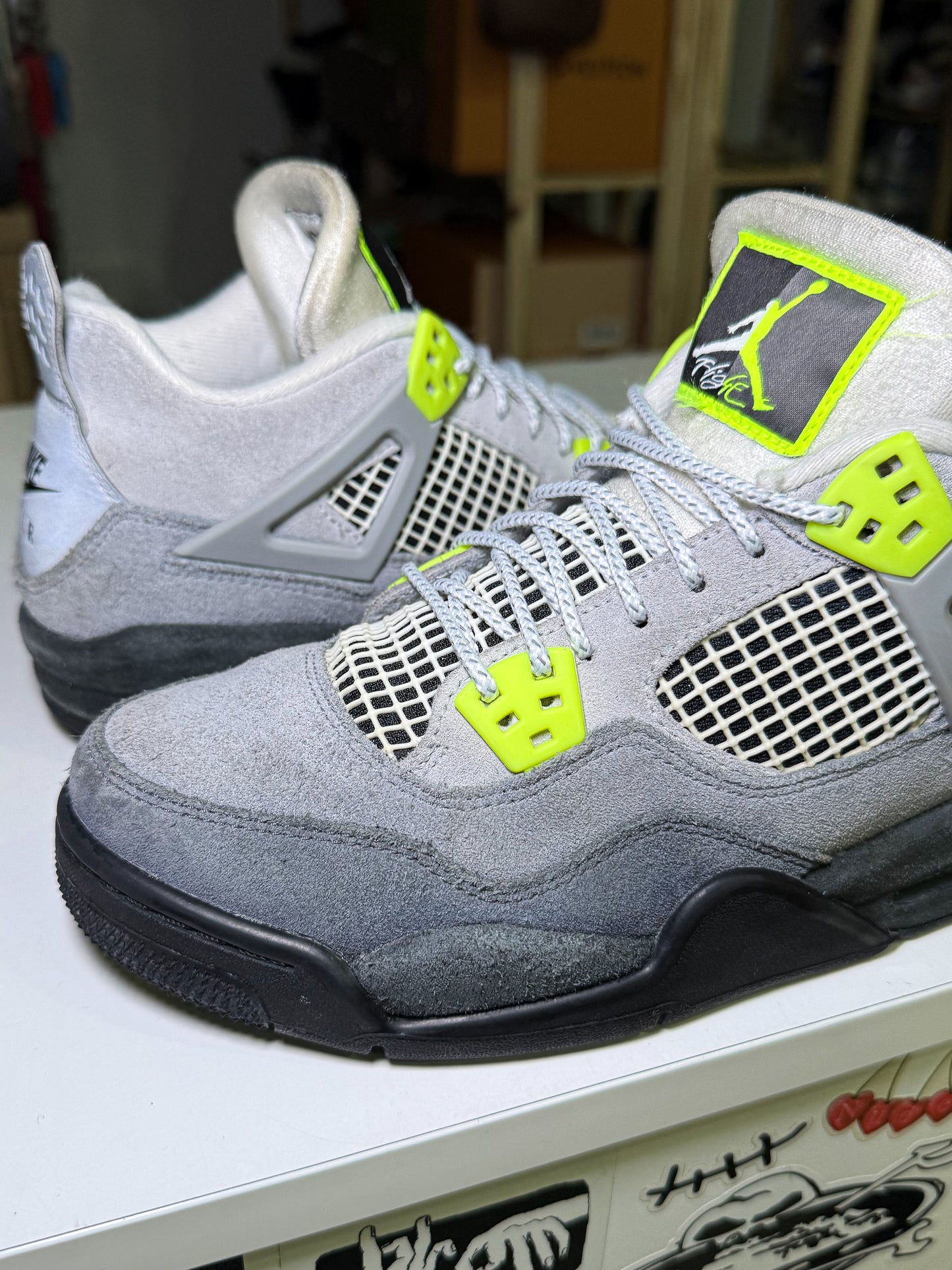 Air Jordan 4 Retro SE ‘Neon 95’ GS 2020 - Recondicionado