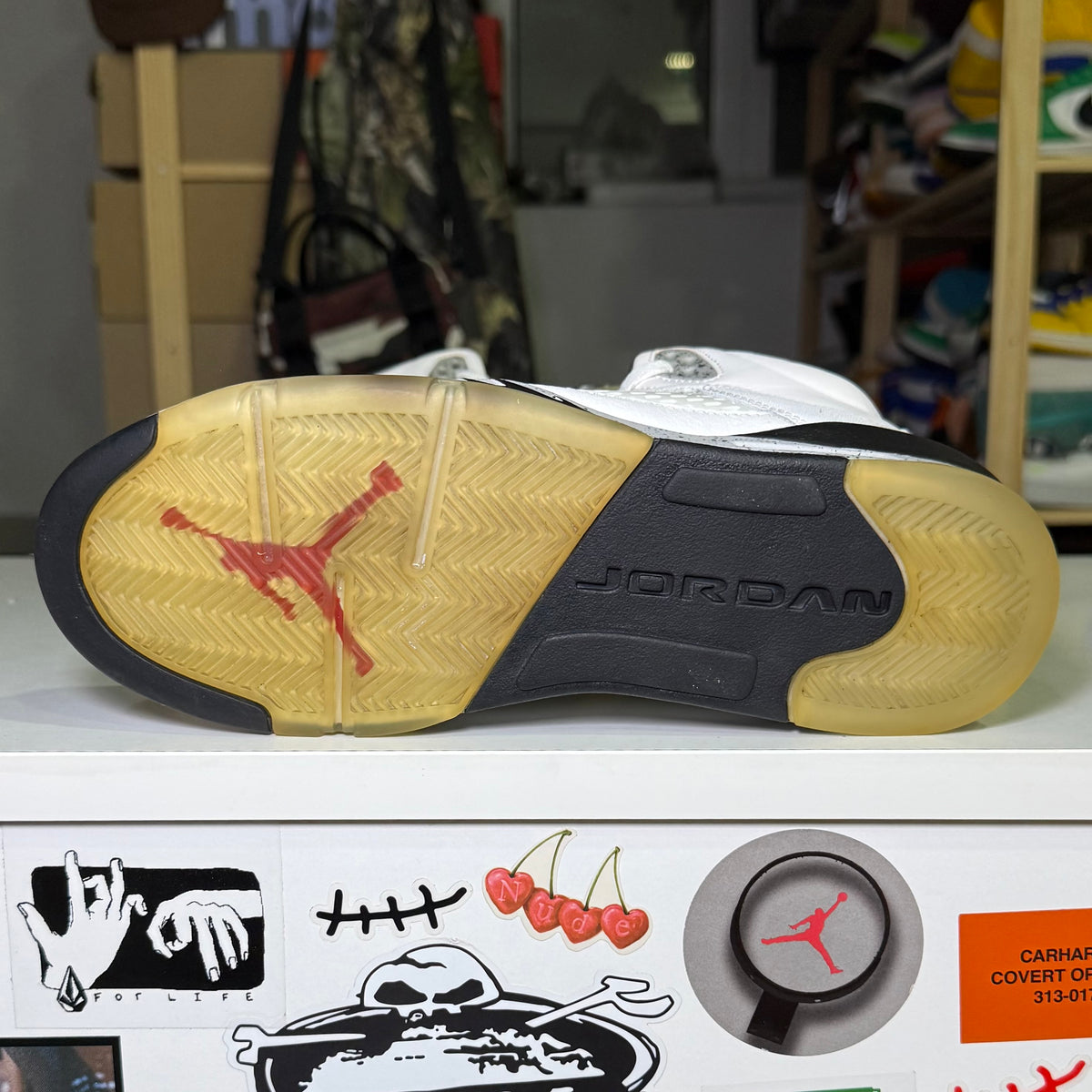 Air Jordan 5 Retro ‘White Cement’ GS 2017 - Recondicionado