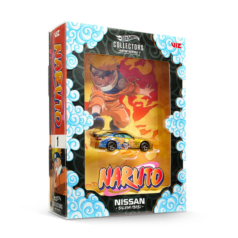 Mattel Hot Wheels Collector Anime Series Nissan Silvia S15 x Naruto