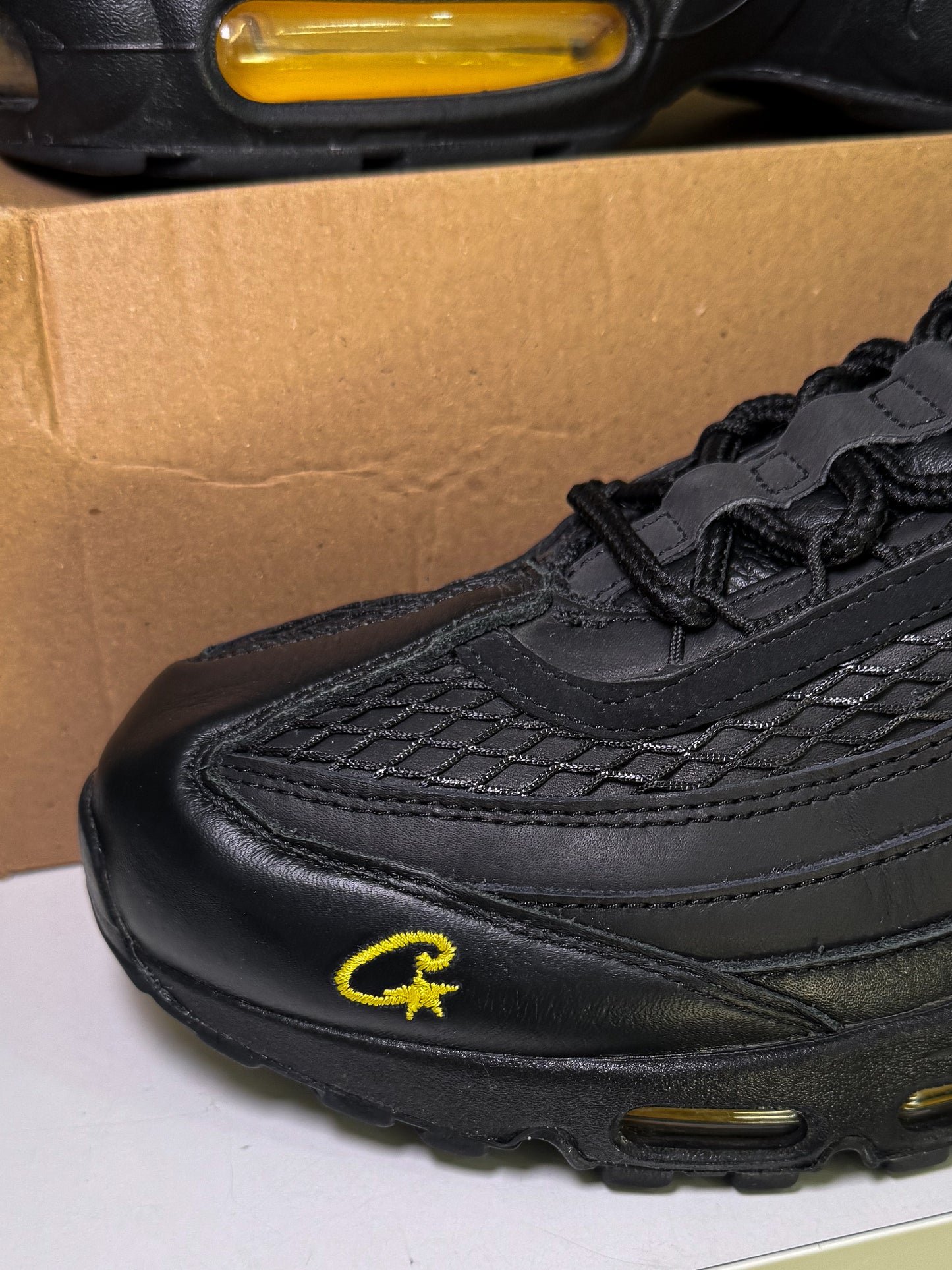 Nike Air Max 95 SP x Corteiz ‘Honey Black’ 2025 - Recondicionado