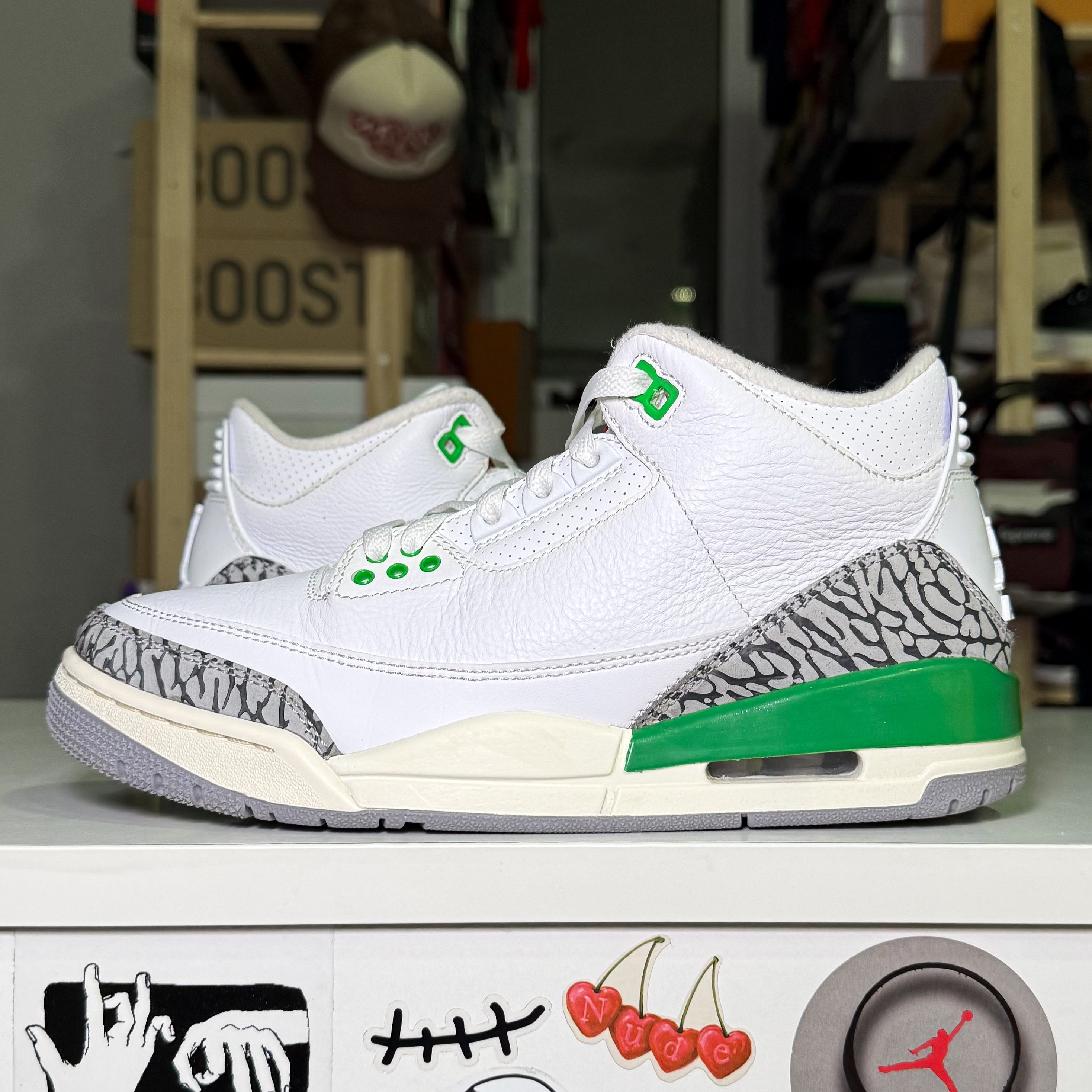 Air Jordan 3 Retro ‘Lucky Green’ W 2023 - Recondicionado