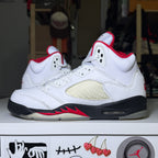 Air Jordan 5 Retro ‘White Fire Red’ GS 2020 - Recondicionado