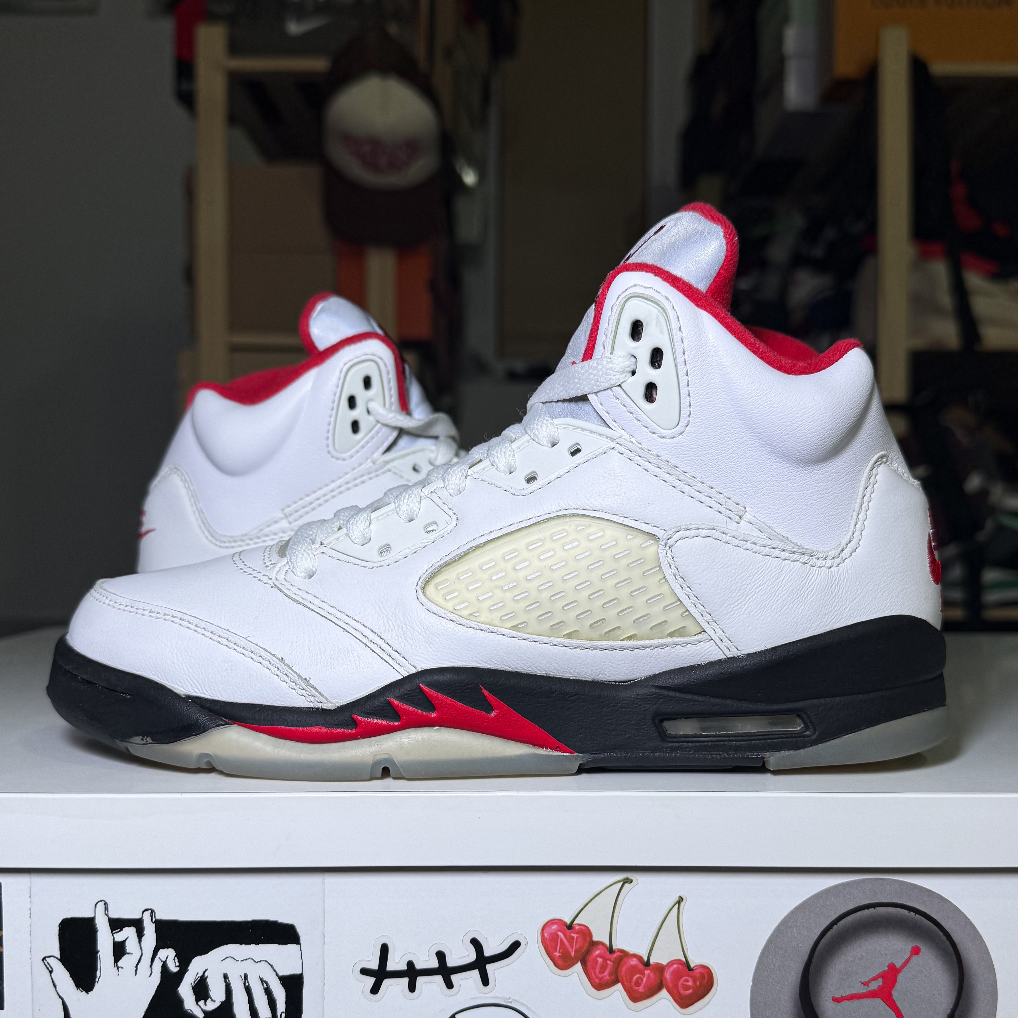 Air Jordan 5 Retro ‘White Fire Red’ GS 2020 - Recondicionado