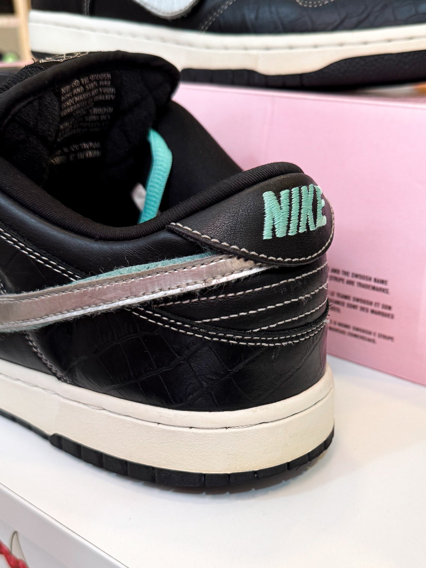 Nike SB Dunk Low Pro x Diamond Supply ‘Black Diamond’ 2018 - Recondicionado