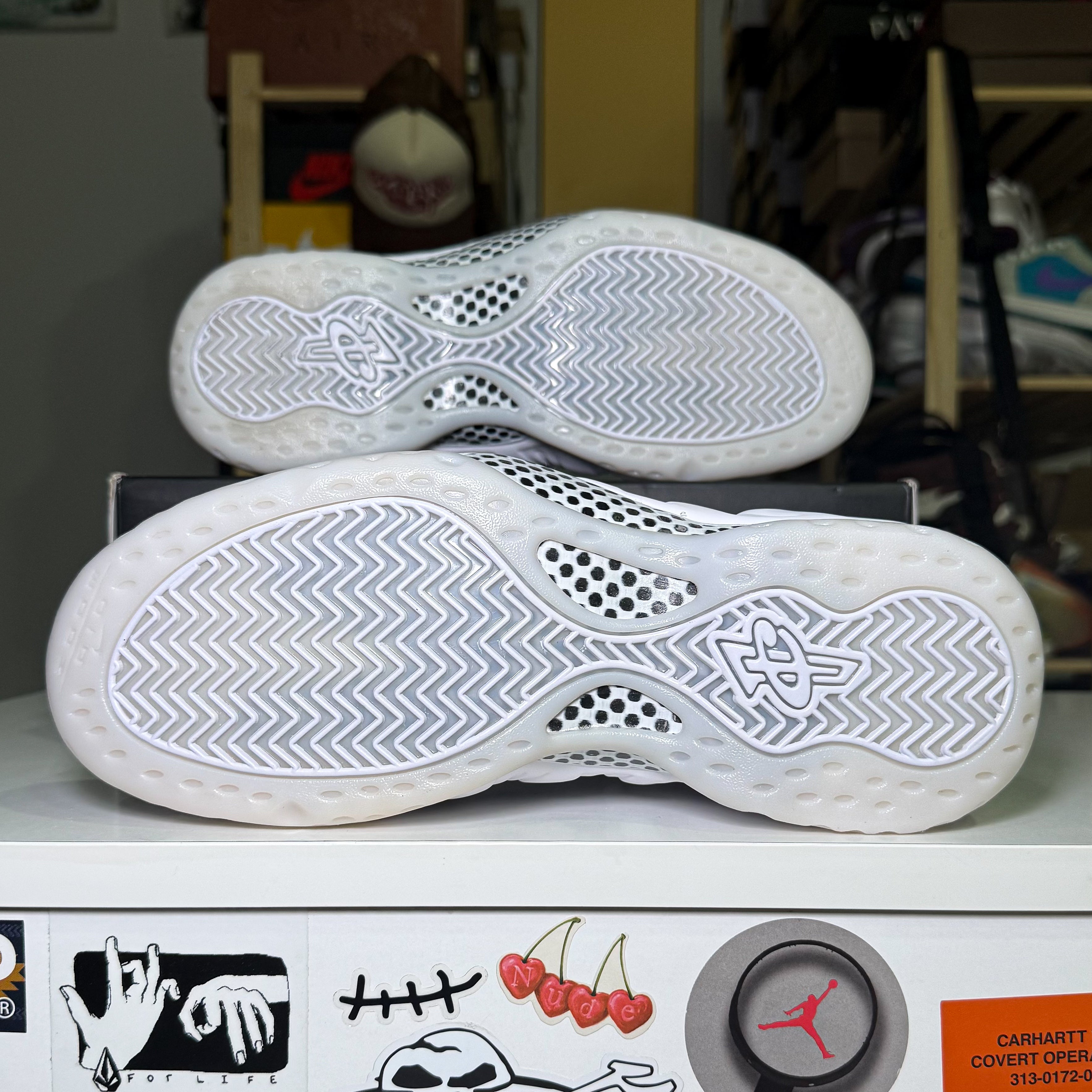 Nike Air Foamposite One ‘Triple White’ 2025 - DS