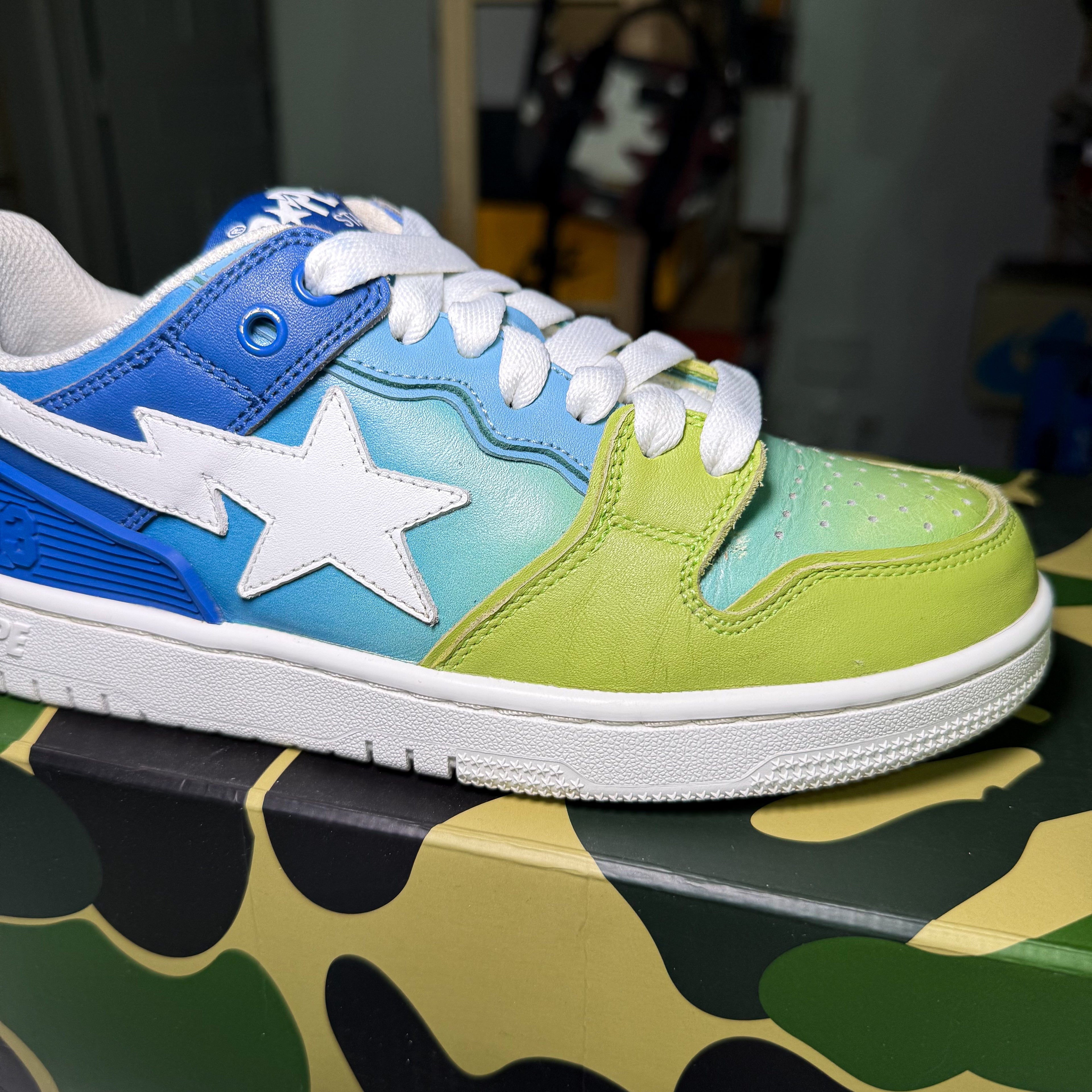 Bape Sk8 Sta #1 M1 ‘Blue Gradient’ 2023 - Recondicionado