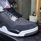 Air Jordan 4 Retro 'Black Canvas' 2022 - Recondicionado