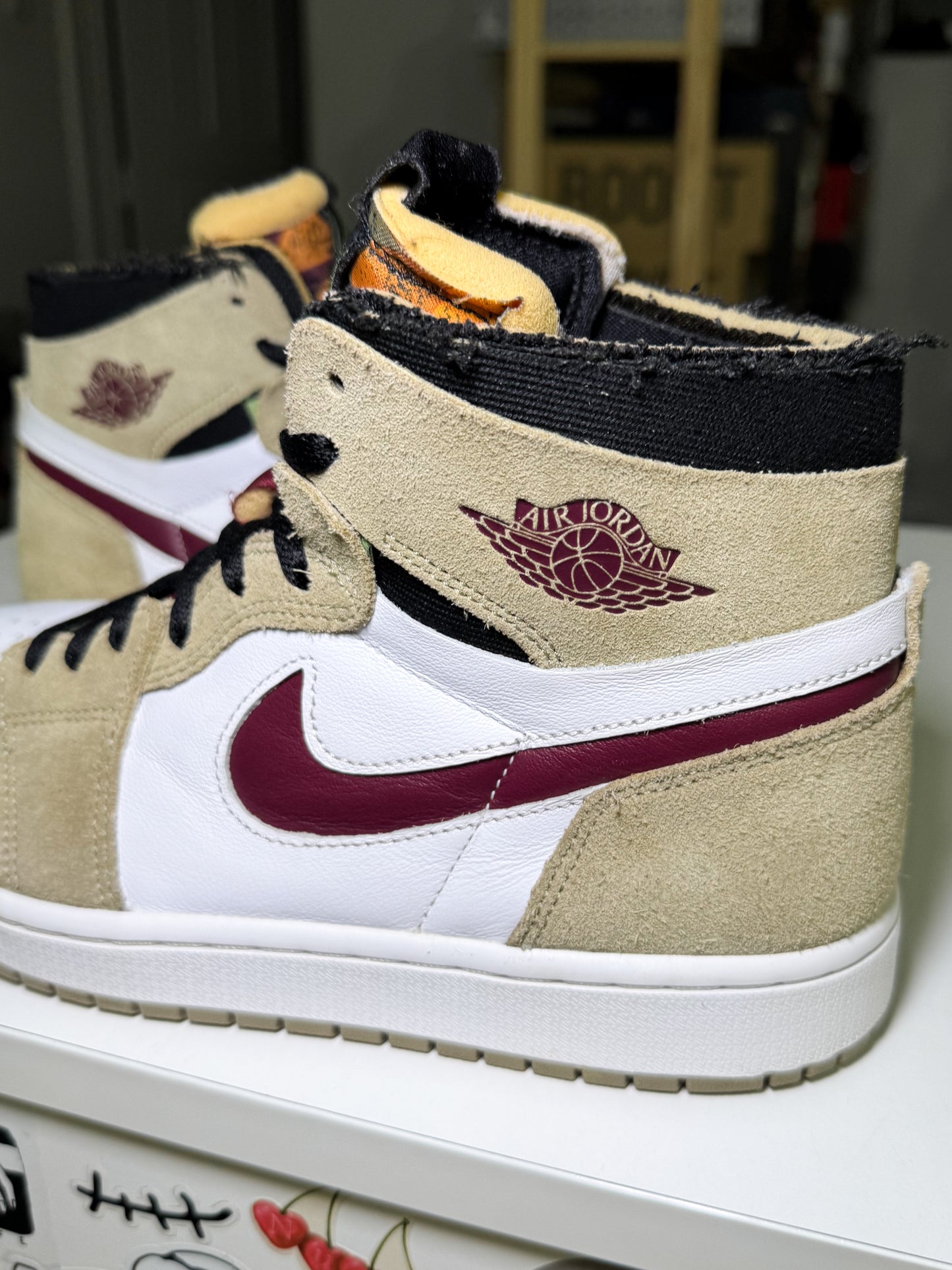 Air Jordan 1 Zoom CMFT ‘Neutral Olive Cherrywood’ 2022 - Recondicionado