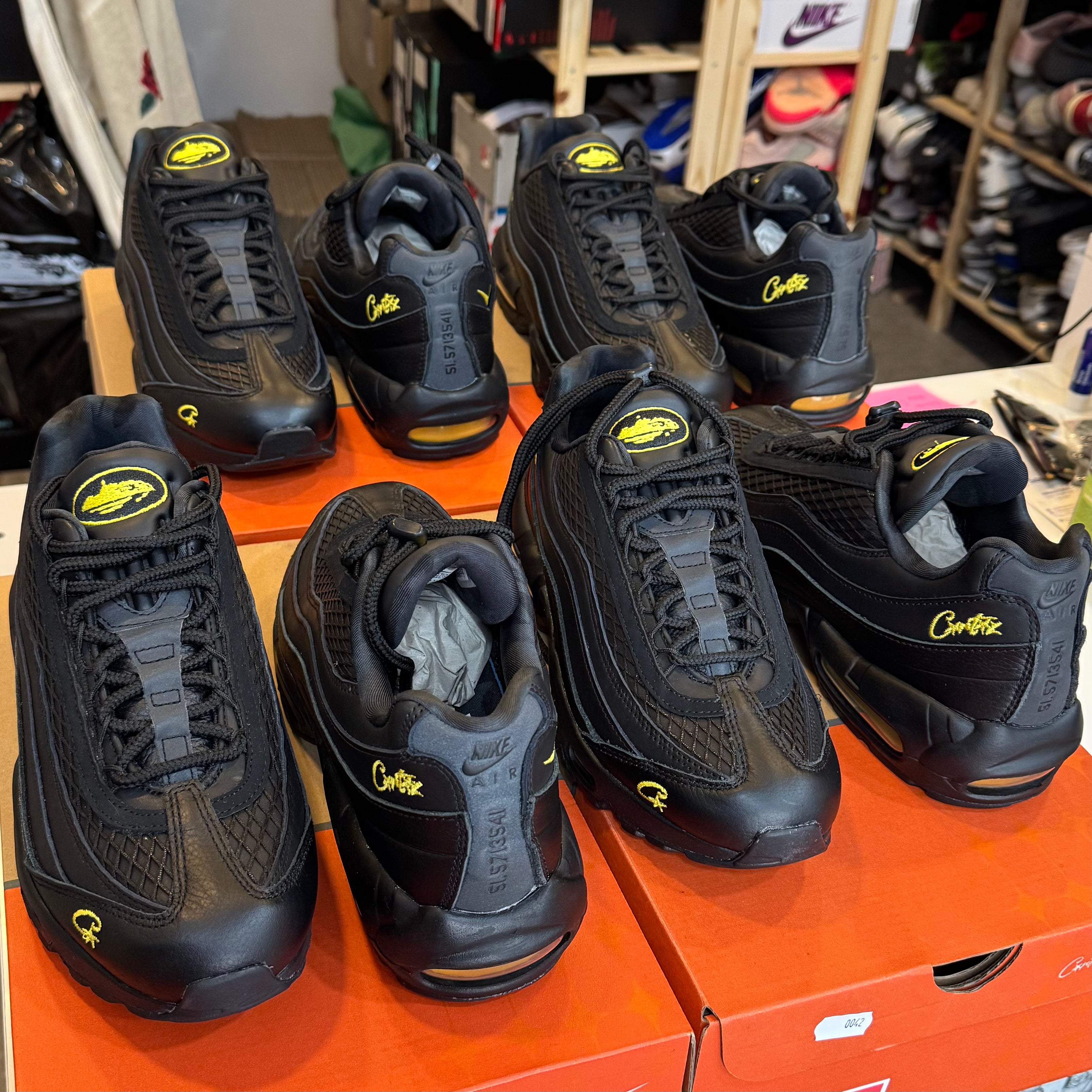 Nike Air Max 95 x Corteiz ‘Honey Black’ 2025 - DS