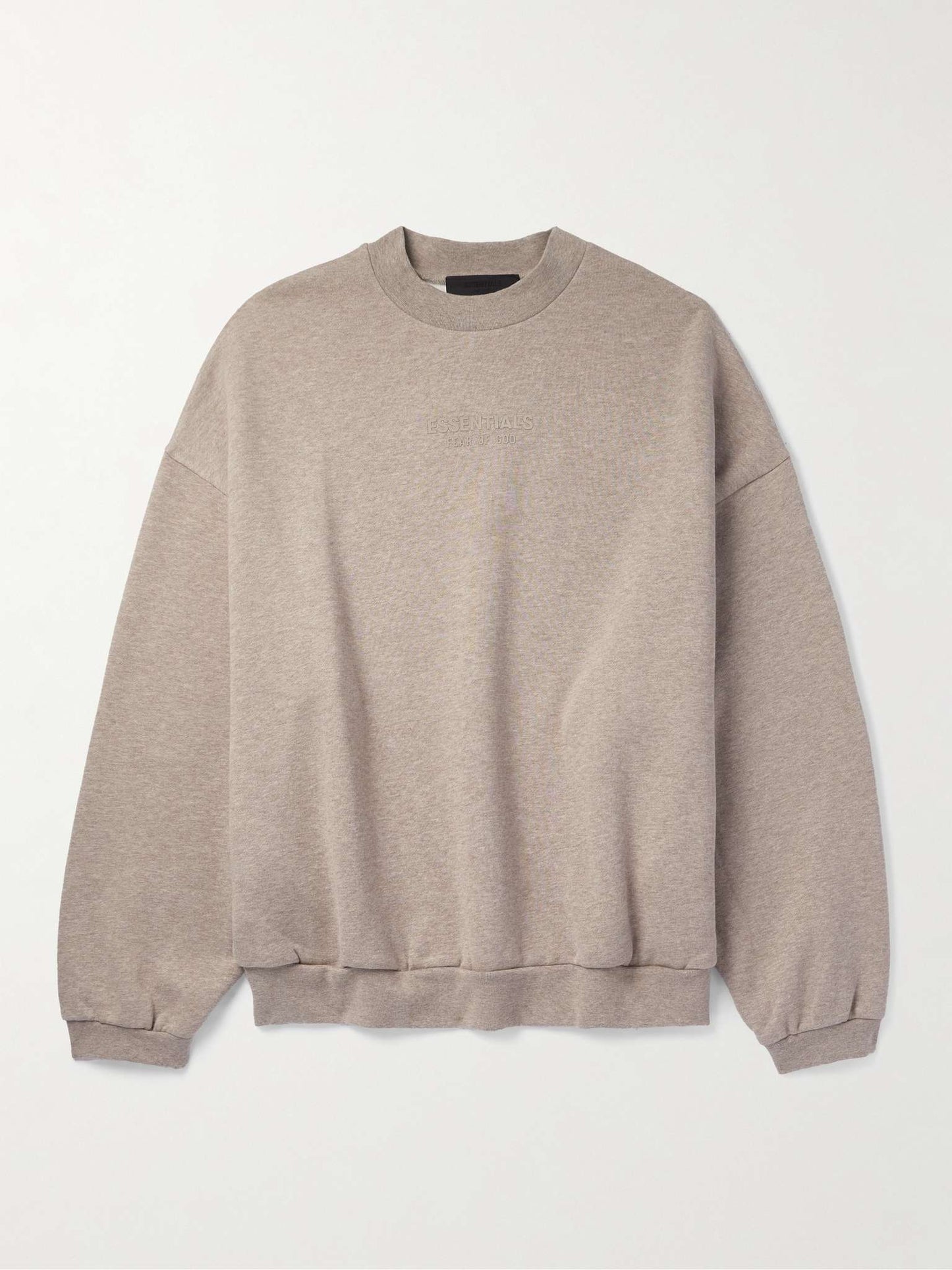 Fear of God Essentials Oversized Sweatshirt Core Heather - Size XS