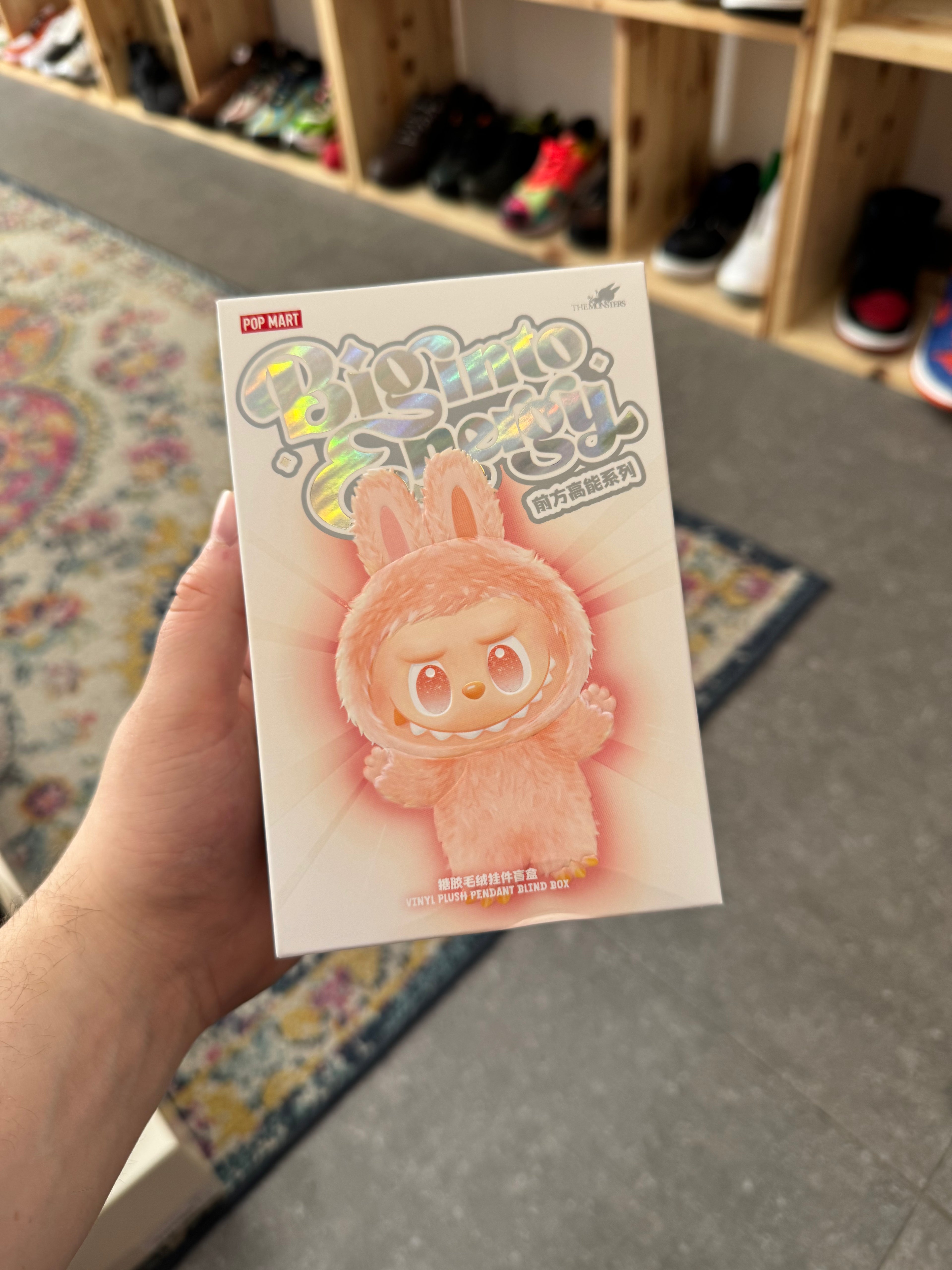 POP Mart Labubu The Monsters Big Into Energy Vynil Plush - Blind Box