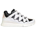 Louis Vuitton Zig Zag Leather Low Trainer Black White - Recondicionado