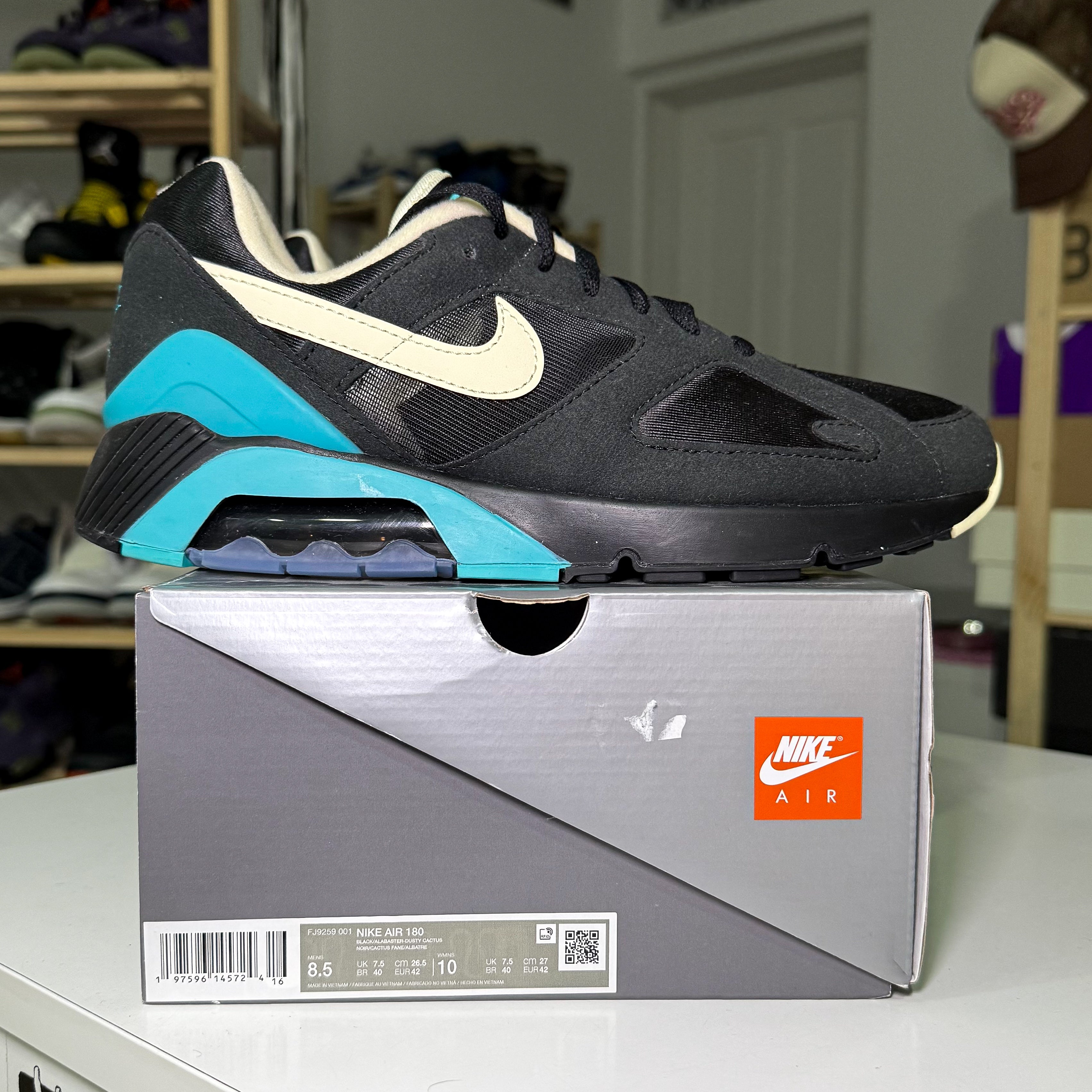 Nike Air Max 180 ‘Black Dusty Cactus’ 2024 - DS