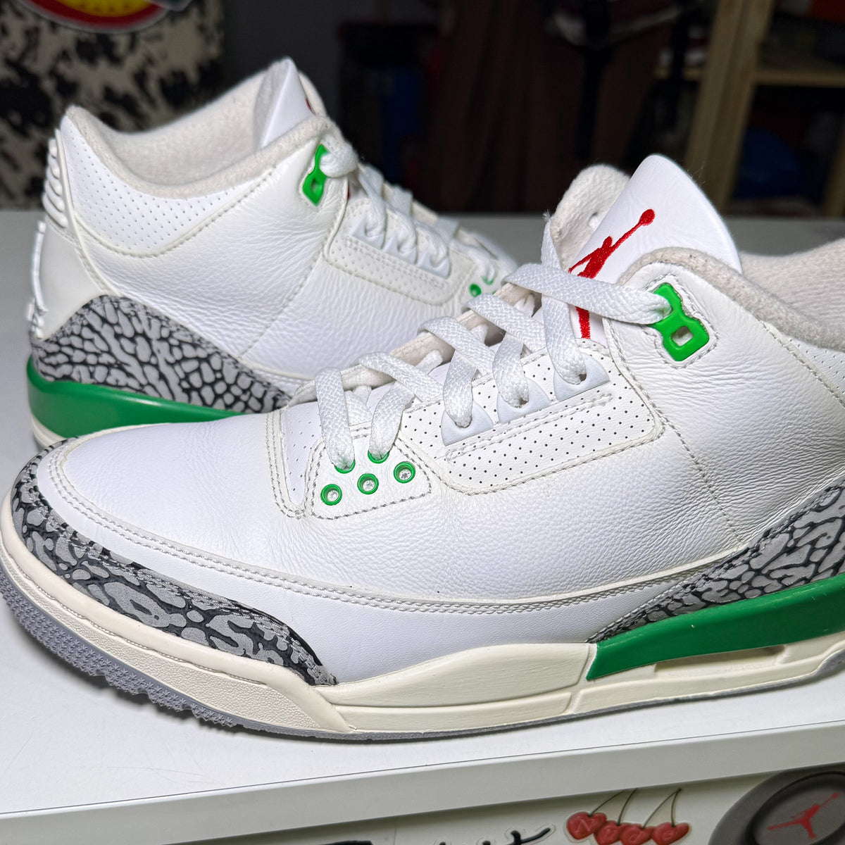 Air Jordan 3 Retro ‘Lucky Green’ W 2023 - Recondicionado