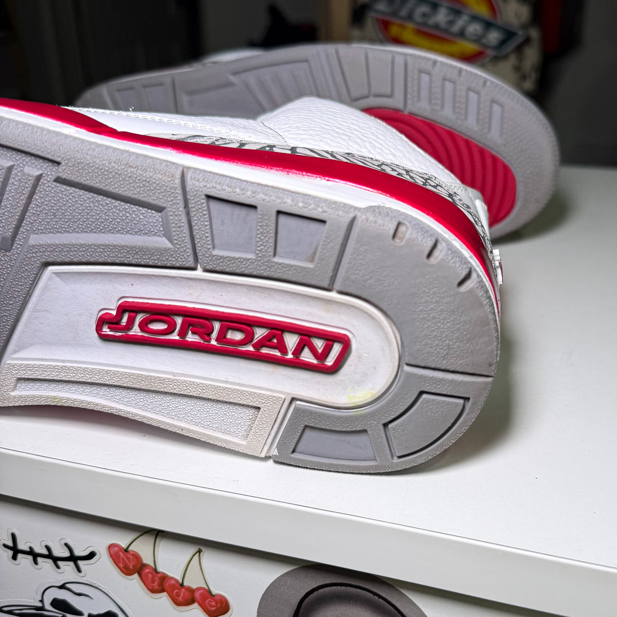Air Jordan 3 Retro ‘Cardinal Red’ 2022 - Recondicionado
