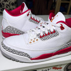 Air Jordan 3 Retro ‘Cardinal Red’ 2022 - Recondicionado