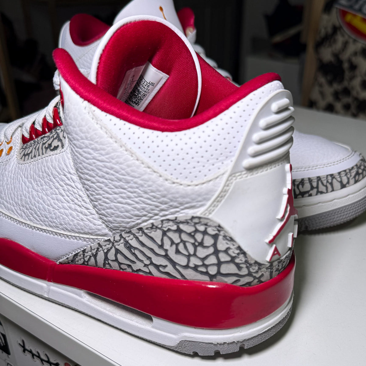 Air Jordan 3 Retro ‘Cardinal Red’ 2022 - Recondicionado