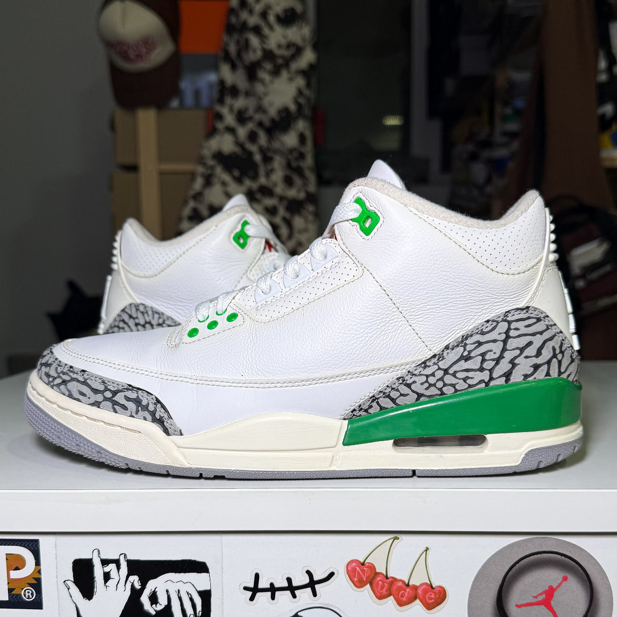 Air Jordan 3 Retro ‘Lucky Green’ W 2023 - Recondicionado