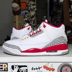 Air Jordan 3 Retro ‘Cardinal Red’ 2022 - Recondicionado