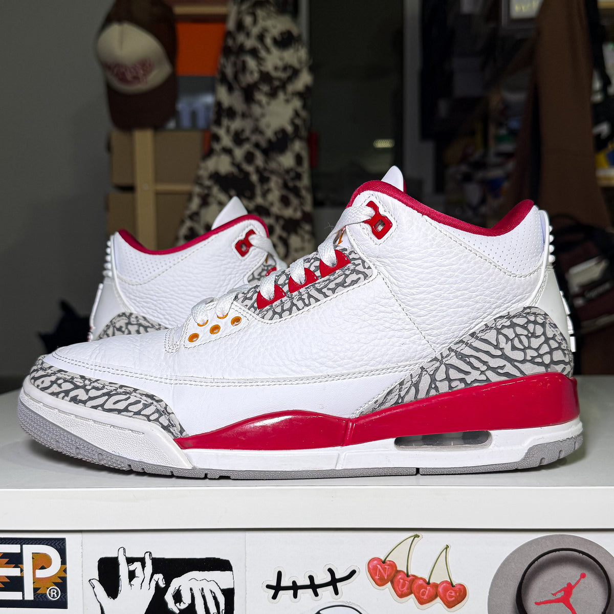 Air Jordan 3 Retro ‘Cardinal Red’ 2022 - Recondicionado